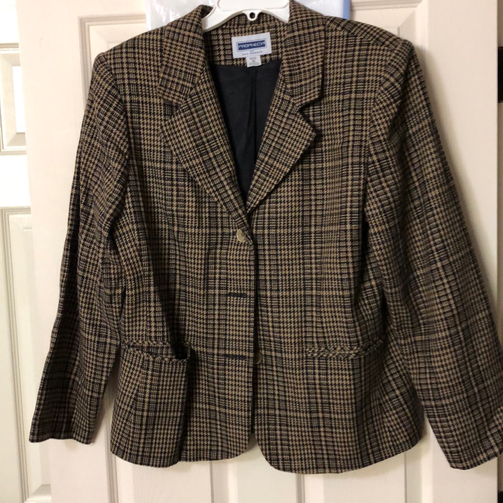 Brown/Black Jacket
